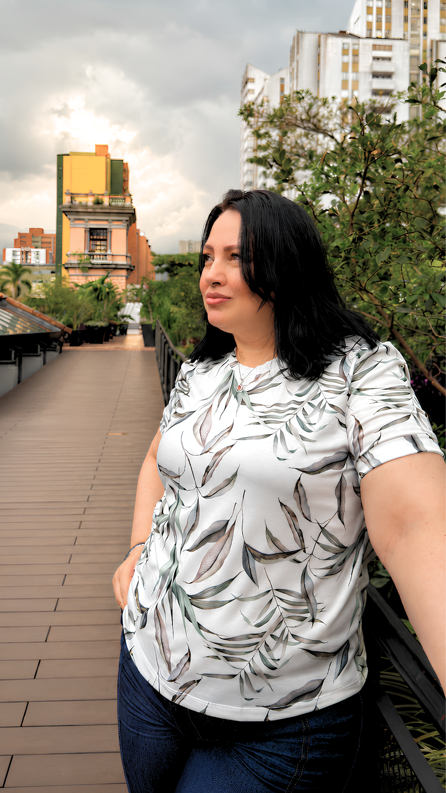 Blusa Nativa Botanic