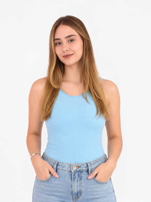 Blusa Vittoria Azul Claro para mujer — Vittoria