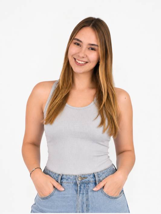 Blusa Vittoria Gris Claro para mujer — Vittoria