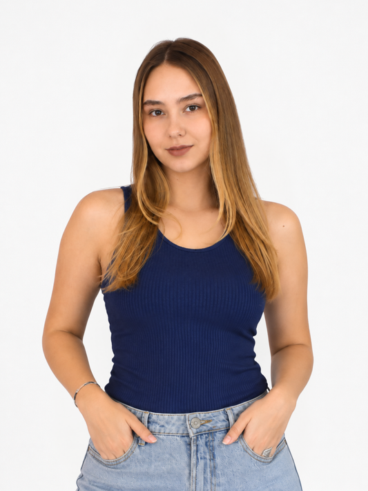 Blusa Vittoria Azul Oscuro para mujer — Vittoria