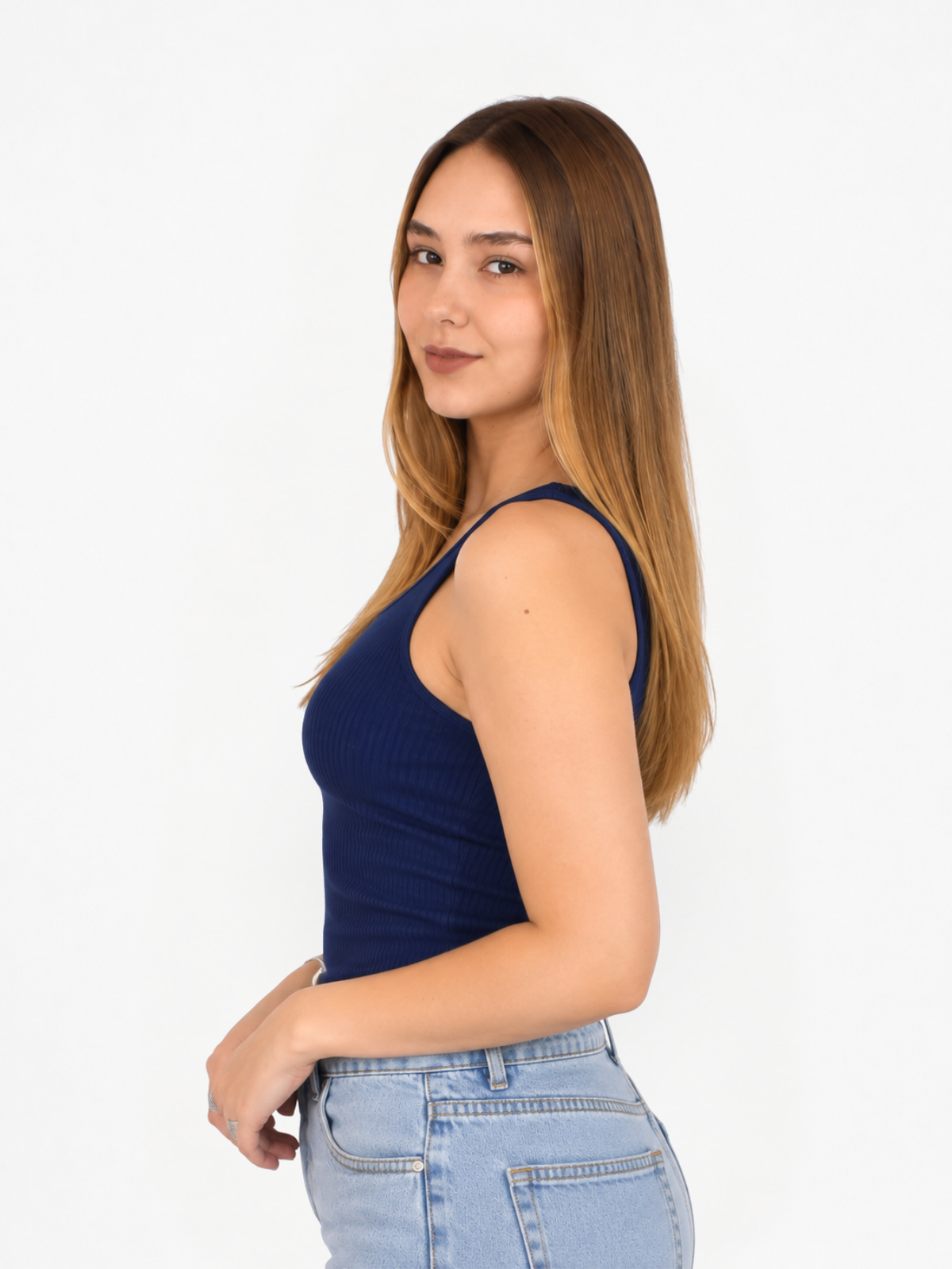 Blusa Vittoria Azul Oscuro para mujer — imagen 2 — Vittoria