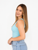 Blusa Vittoria Azul Bebe para mujer — imagen 2 — Vittoria