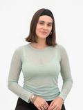 Pack 3 Blusas Cristal Mesh — diseño surtido 3 — VITTORIA