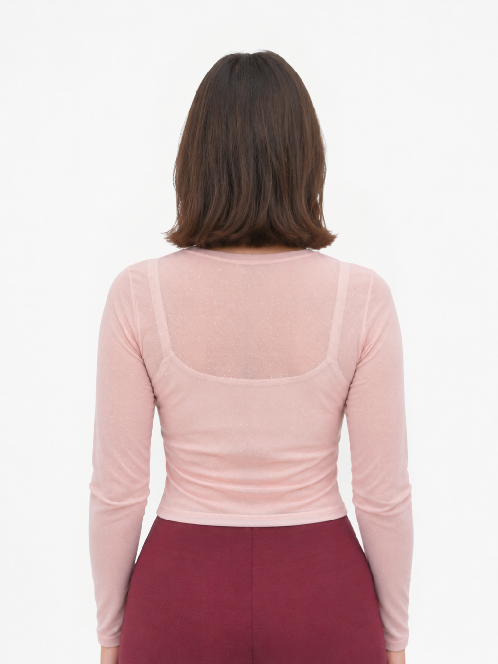 Blusa Cristalmesh Flor De Cereza para mujer — imagen 3 — Vittoria