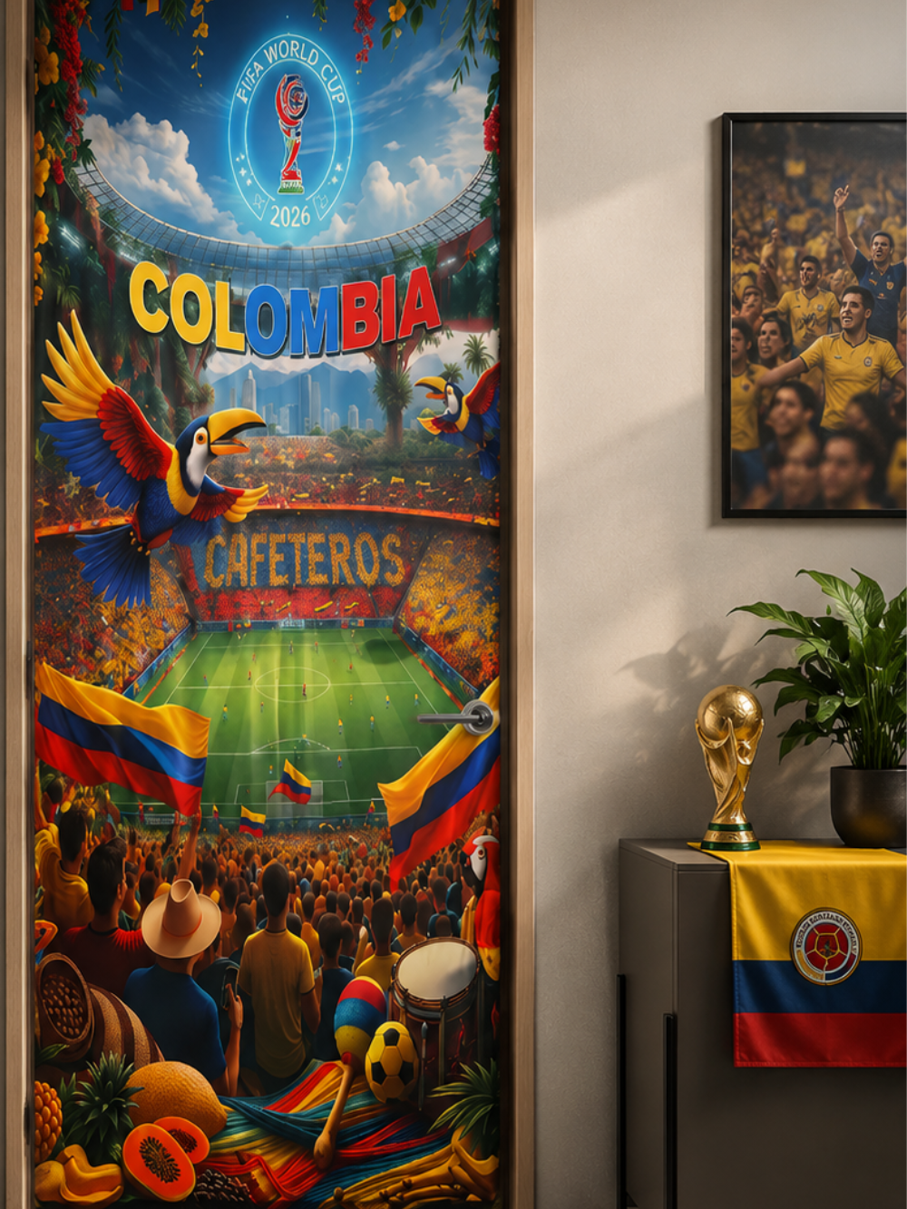 Funda Latido Colombiano para puerta — Vittoria