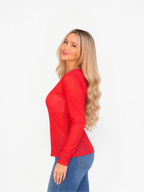 Blusa Mallatex Rojo para mujer — imagen 2 — Vittoria