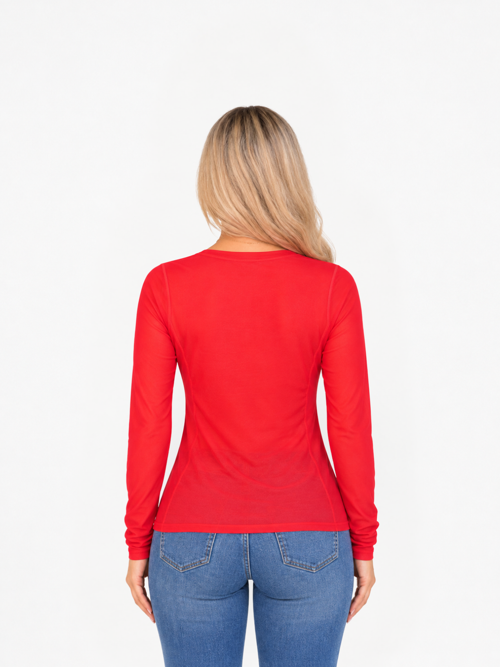 Blusa Mallatex Rojo para mujer — imagen 3 — Vittoria