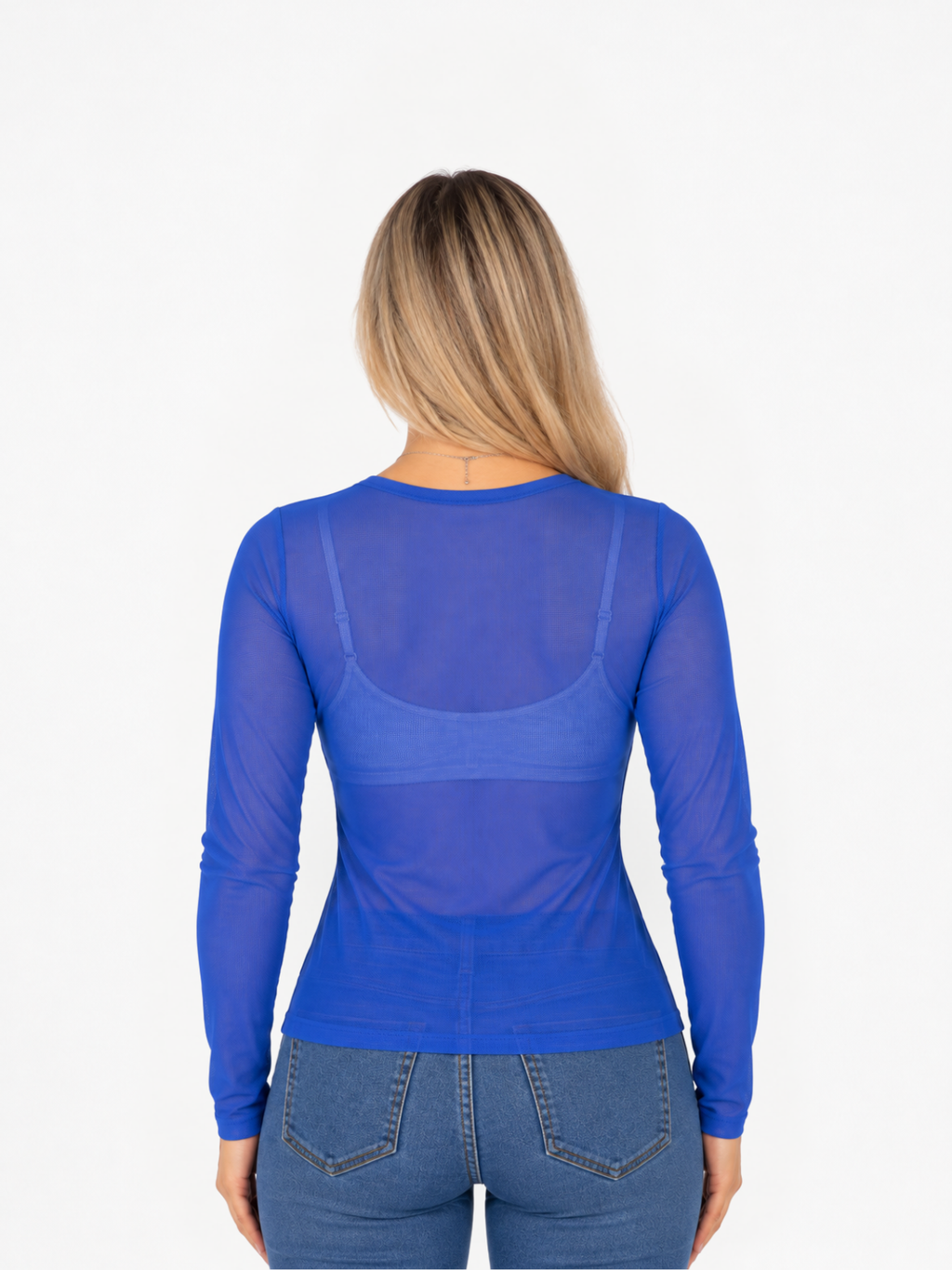 Blusa Mallatex Azul Oscuro para mujer — imagen 3 — Vittoria