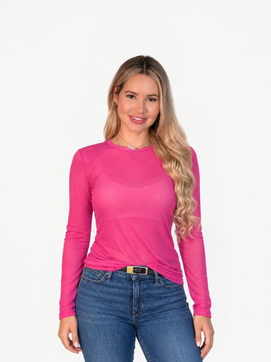 Blusa Mallatex Fucsia para mujer — Vittoria