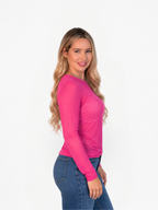 Blusa Mallatex Fucsia para mujer — imagen 2 — Vittoria
