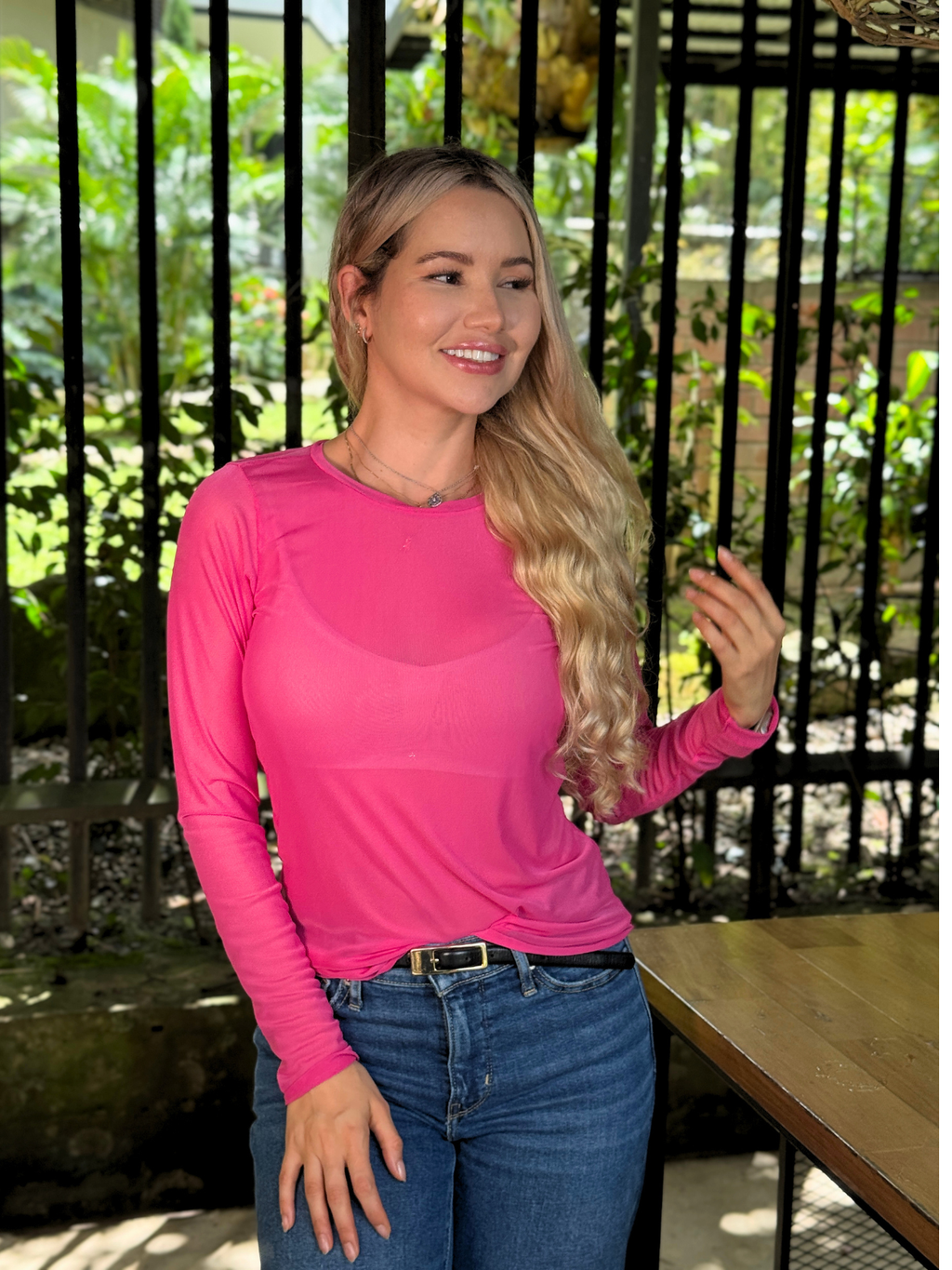 Blusa Mallatex Fucsia para mujer — imagen 4 — Vittoria