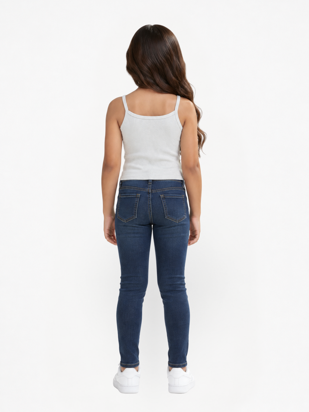 Blusa Niña Blanco, camisilla para niña — imagen 3 — Vittoria