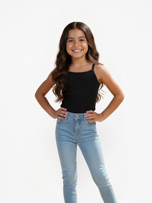 Blusa Niña Negro