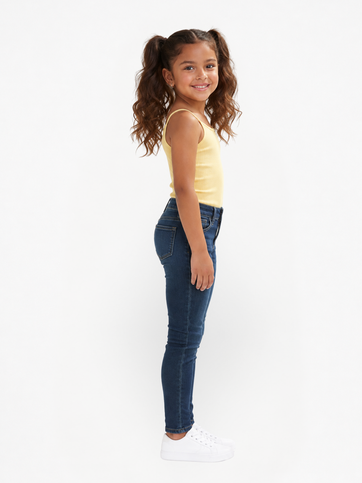 Blusa Niña Amarillo, camisilla para niña — imagen 2 — Vittoria