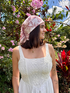 Pañoleta Jardín Vino para mujer — imagen 3 — Vittoria