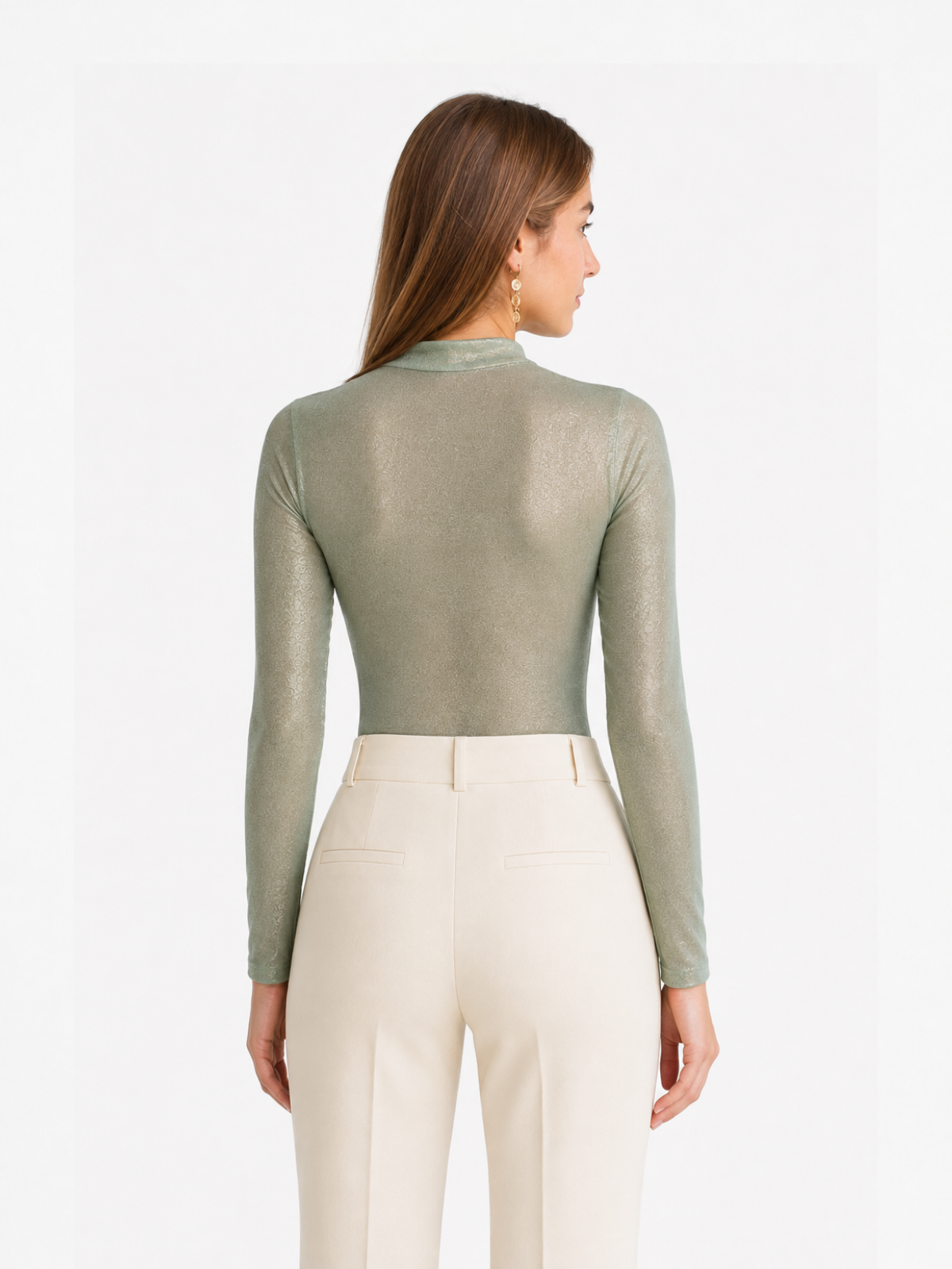 Body Luxury Vittoria Verde Oliva para mujer — imagen 4 — Vittoria