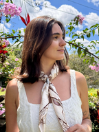 Pañoleta Jardín Vino para mujer — imagen 6 — Vittoria