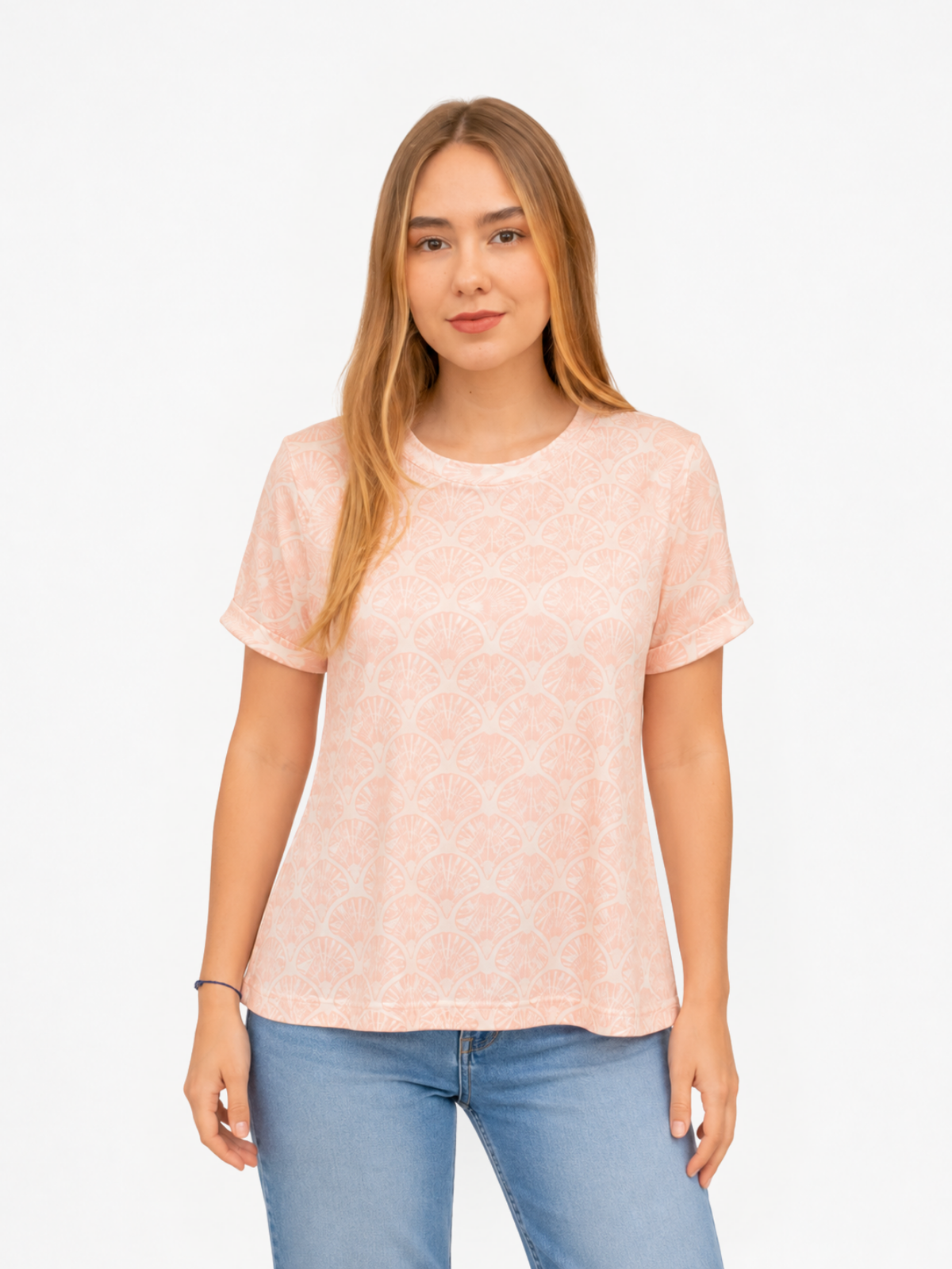 Blusa Nativa Coral para mujer — imagen 2 — Vittoria