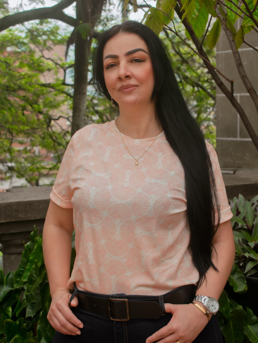 Blusa Nativa Coral para mujer — imagen 6 — Vittoria