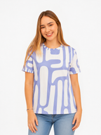 Blusa Nativa Blue para mujer — imagen 2 — Vittoria