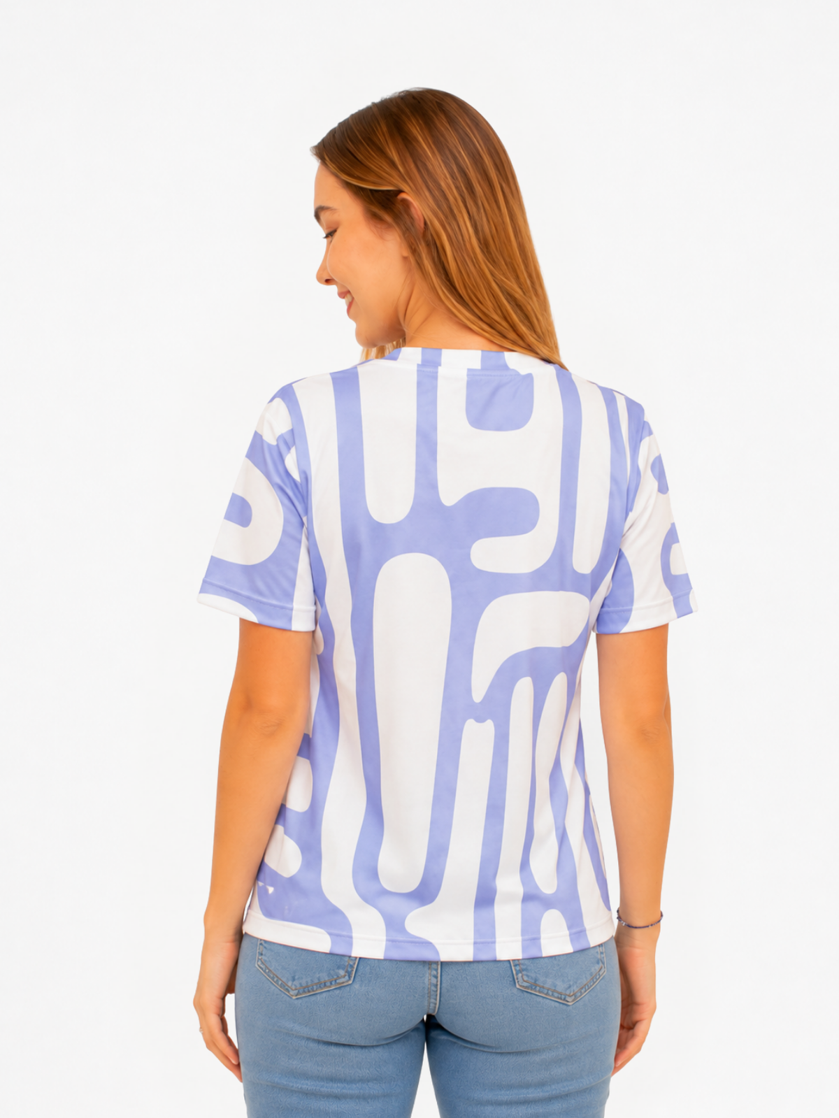 Blusa Nativa Blue para mujer — imagen 4 — Vittoria