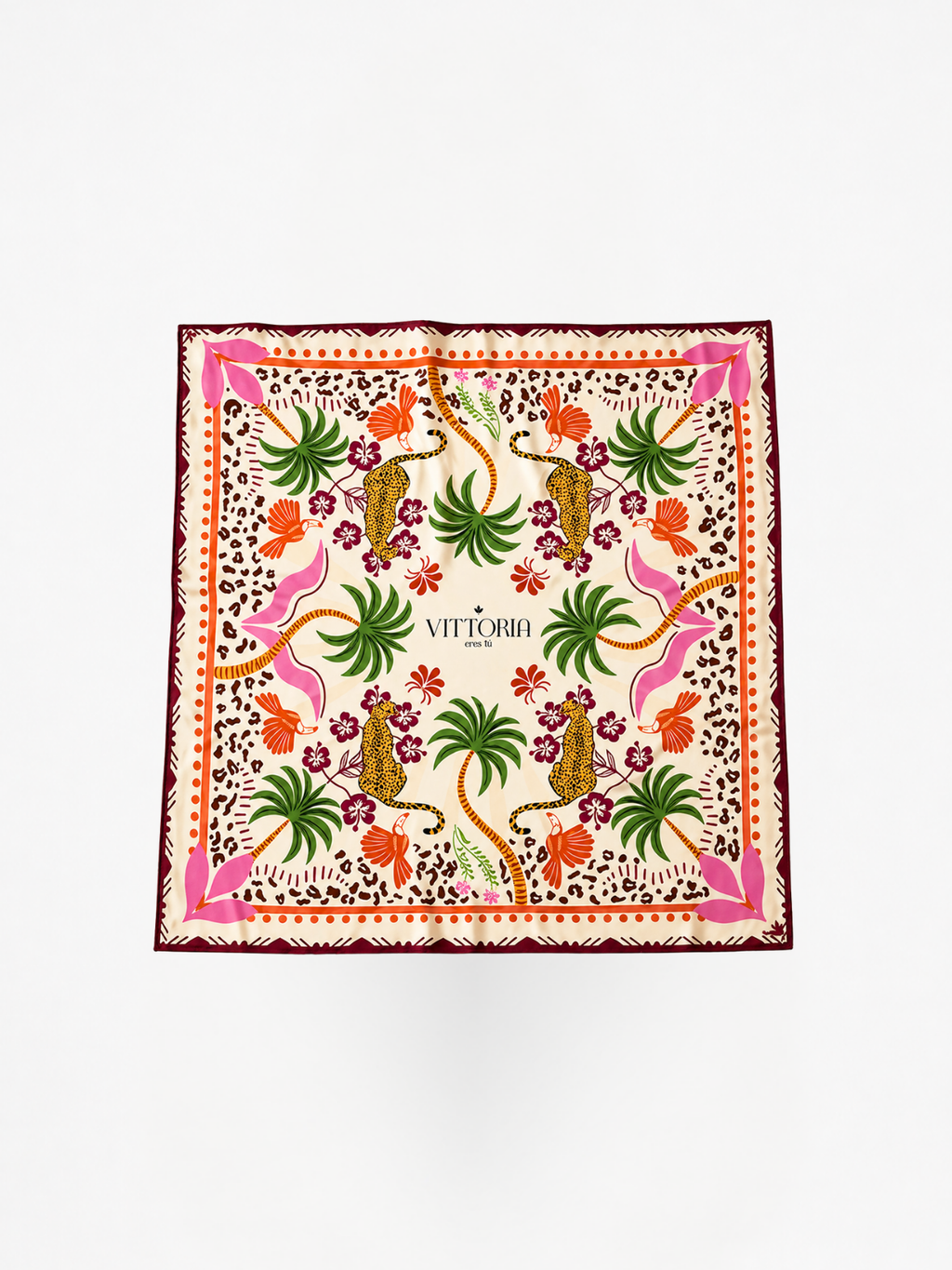 Pañoleta Jardín Paraíso para mujer — Vittoria