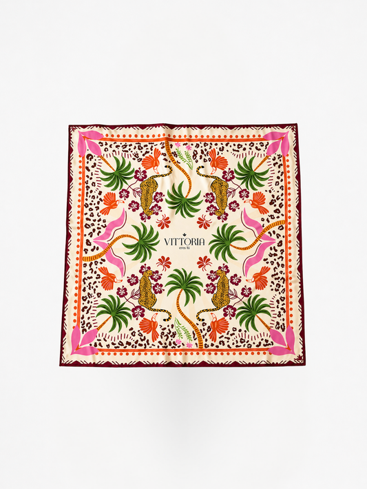 Pañoleta Jardín Paraíso para mujer — Vittoria