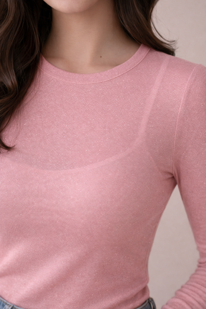 Blusa Cristalmesh